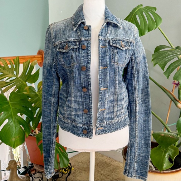 Denim Blue Women's Jacket Express - Picture 2 of 8